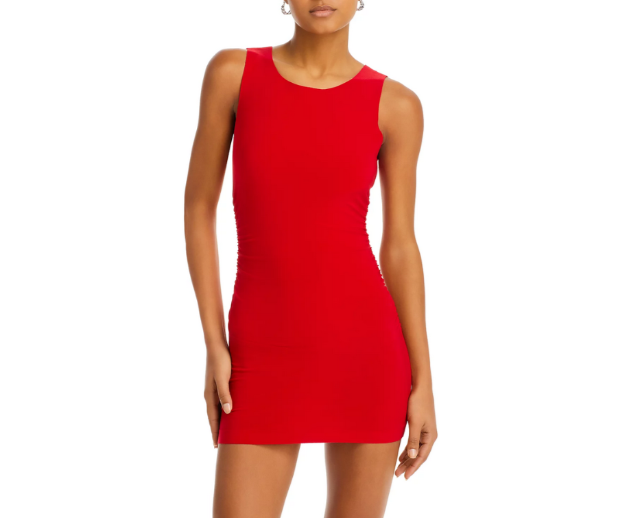 Norma Kamali Ruched Mini Dress MSRP $185