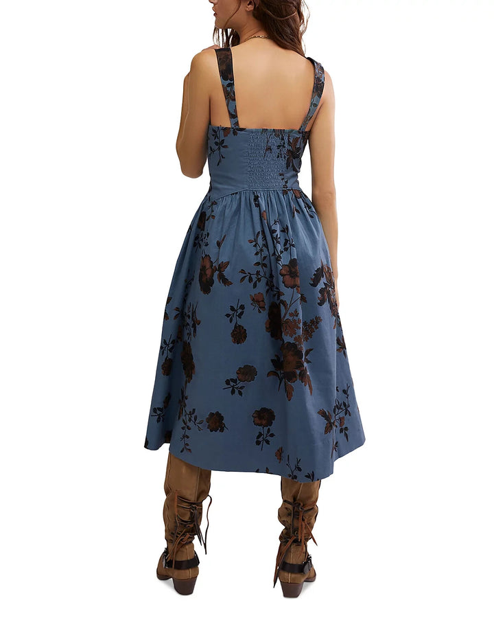 Free People Laters Baby Midi Dress MSRP $168