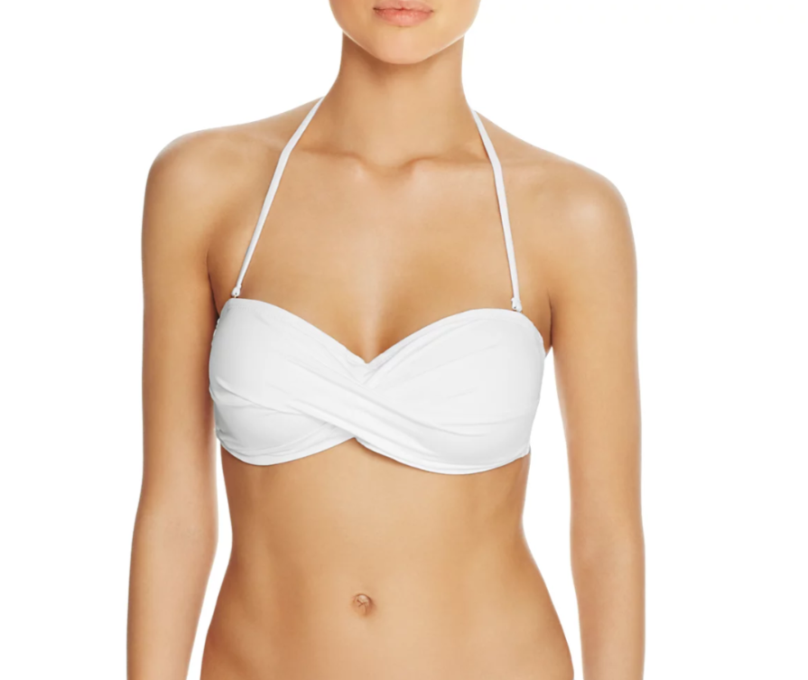 Tommy Bahama Pearl Twist Bandeau Bikini Top MSRP $69