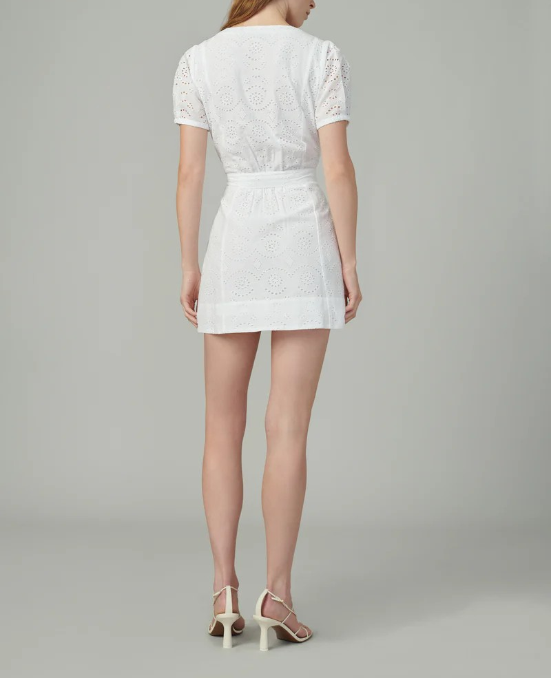 Joe's Jeans The Halle Eyelet Mini Dress MSRP $268