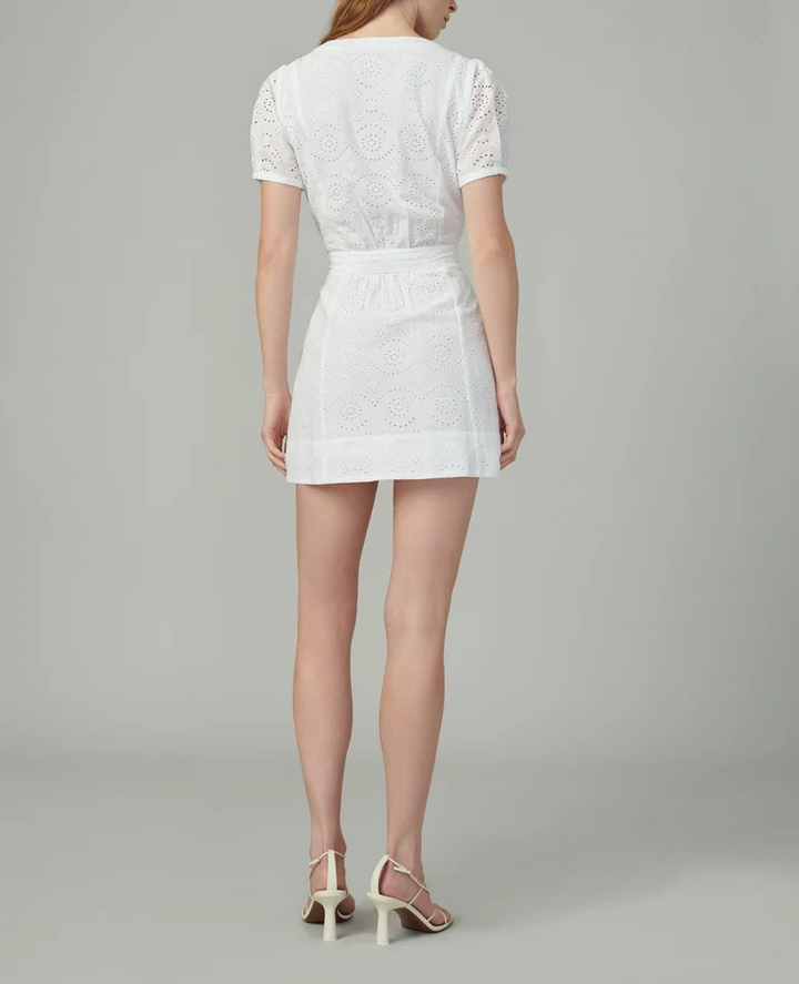 Joe's Jeans The Halle Eyelet Mini Dress MSRP $268