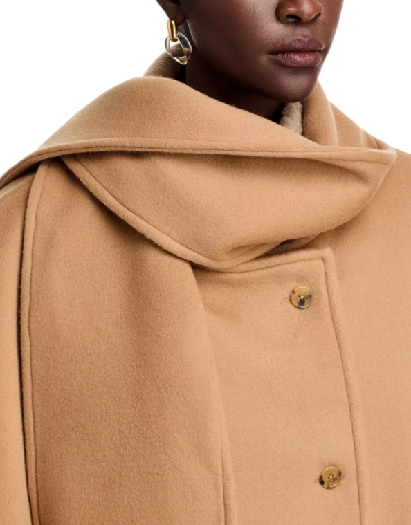 A.W.A.K.E. MODE Wool Poncho Coat MSRP $1315