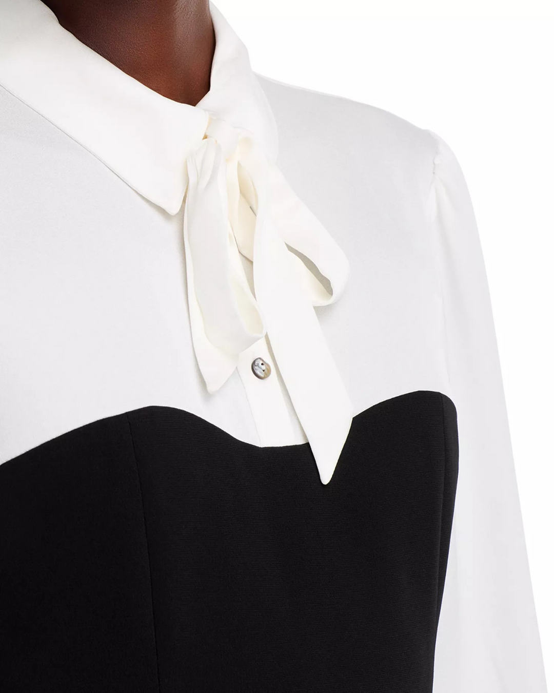 Cinq à Sept Naska Color Blocked Dress MSRP $495