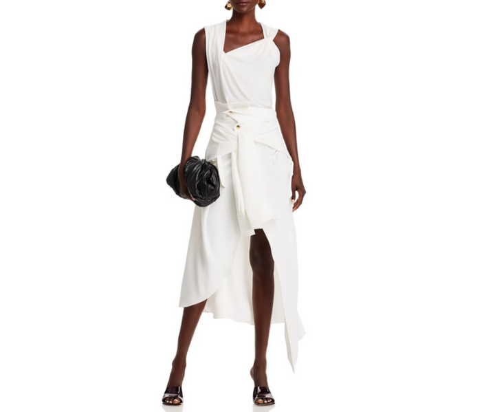 A.W.A.K.E. MODE Deconstructed Sleeve Belt Skirt MSRP $650