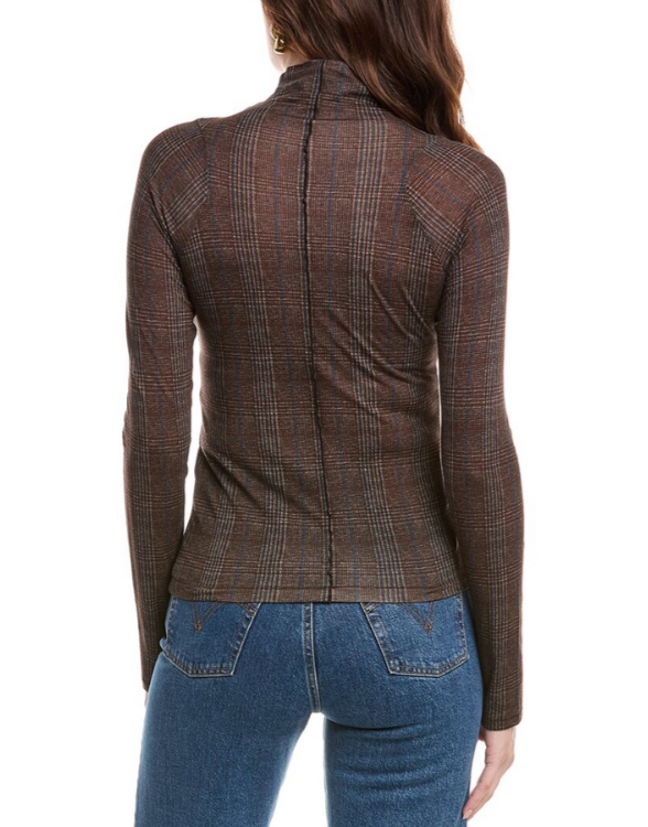 rag & bone Shaw Paneled Long Sleeve Tee MSRP $228