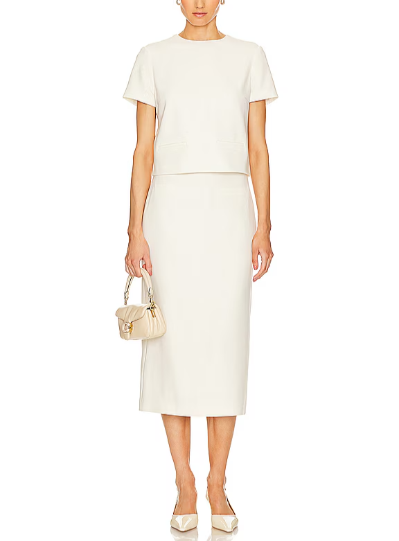 Theory Short Sleeve Pocket Top MSRP $265 N