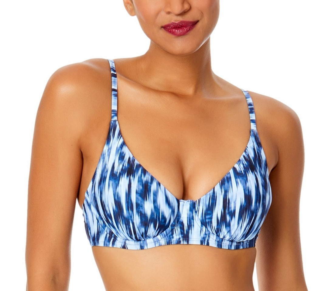 Anne Cole Women's Printed Underwire Bikini Top