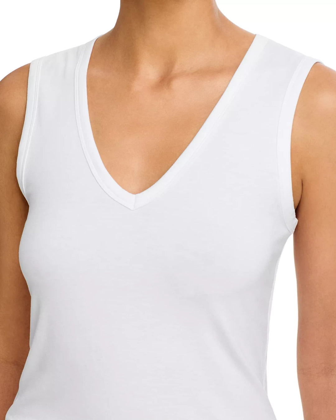 Majestic Filatures Soft Touch V Neck Tank Top MSRP $110