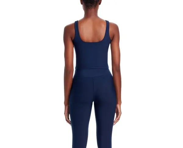 AQUA Athletic Square Neck Meet And Greet Top MSRP $58