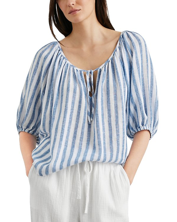 Rails Kirstie Linen Blend Top MSRP $168