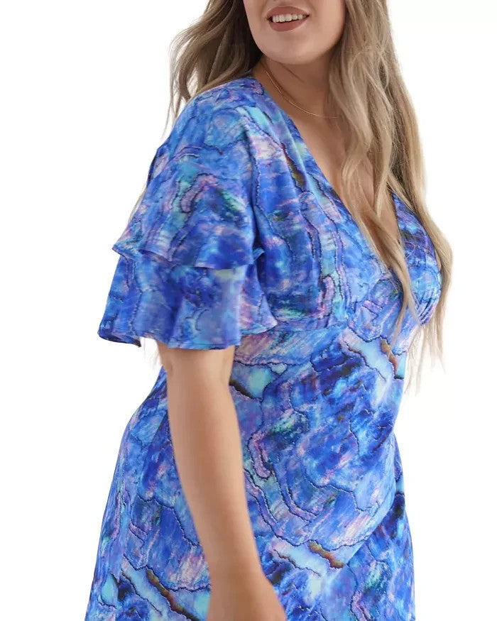 Dani Marie Marcy Ruffled Maxi Dress