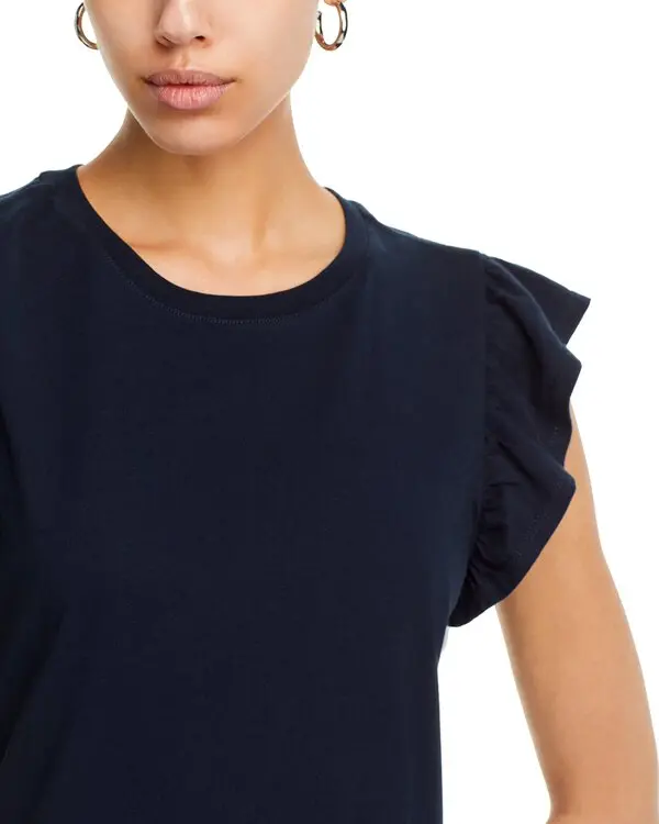Paige Erissa Ruffle Sleeve Tee MSRP $109