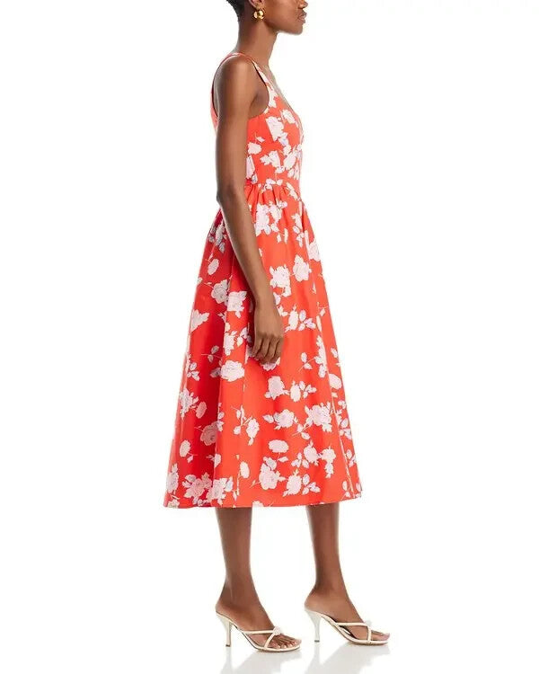 WAYF Desi Corset Midi Dress MSRP $128