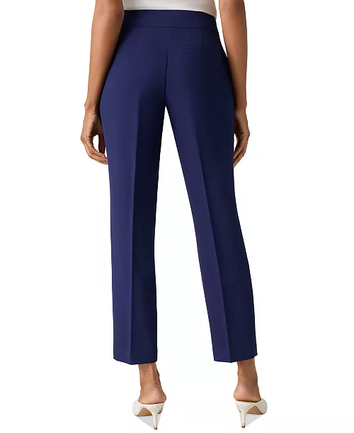 Kasper Women's Ava Straight Leg Pants MSRP $79
