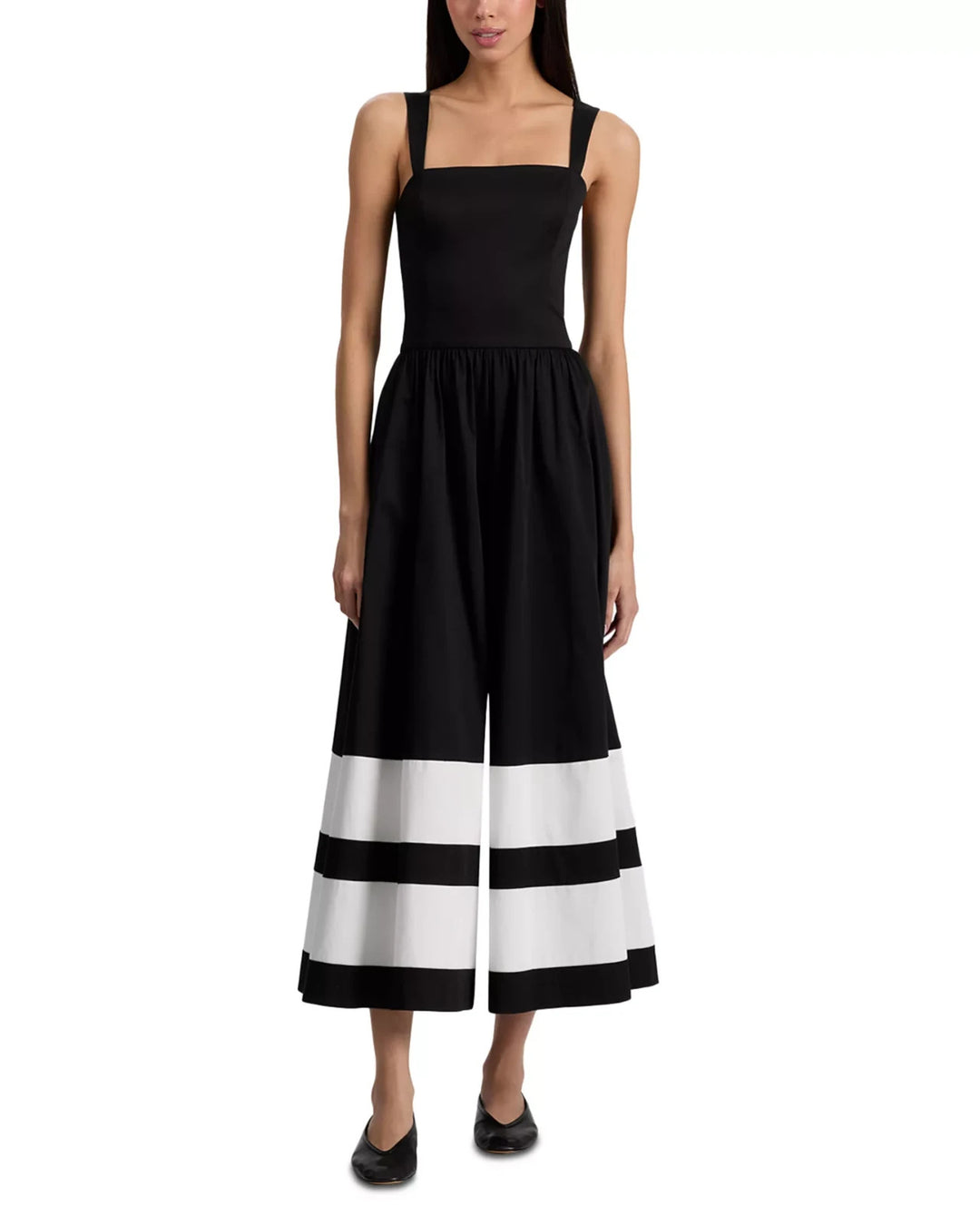 Alice and Olivia Belden Wide Leg Jumpsuit MSRP $595