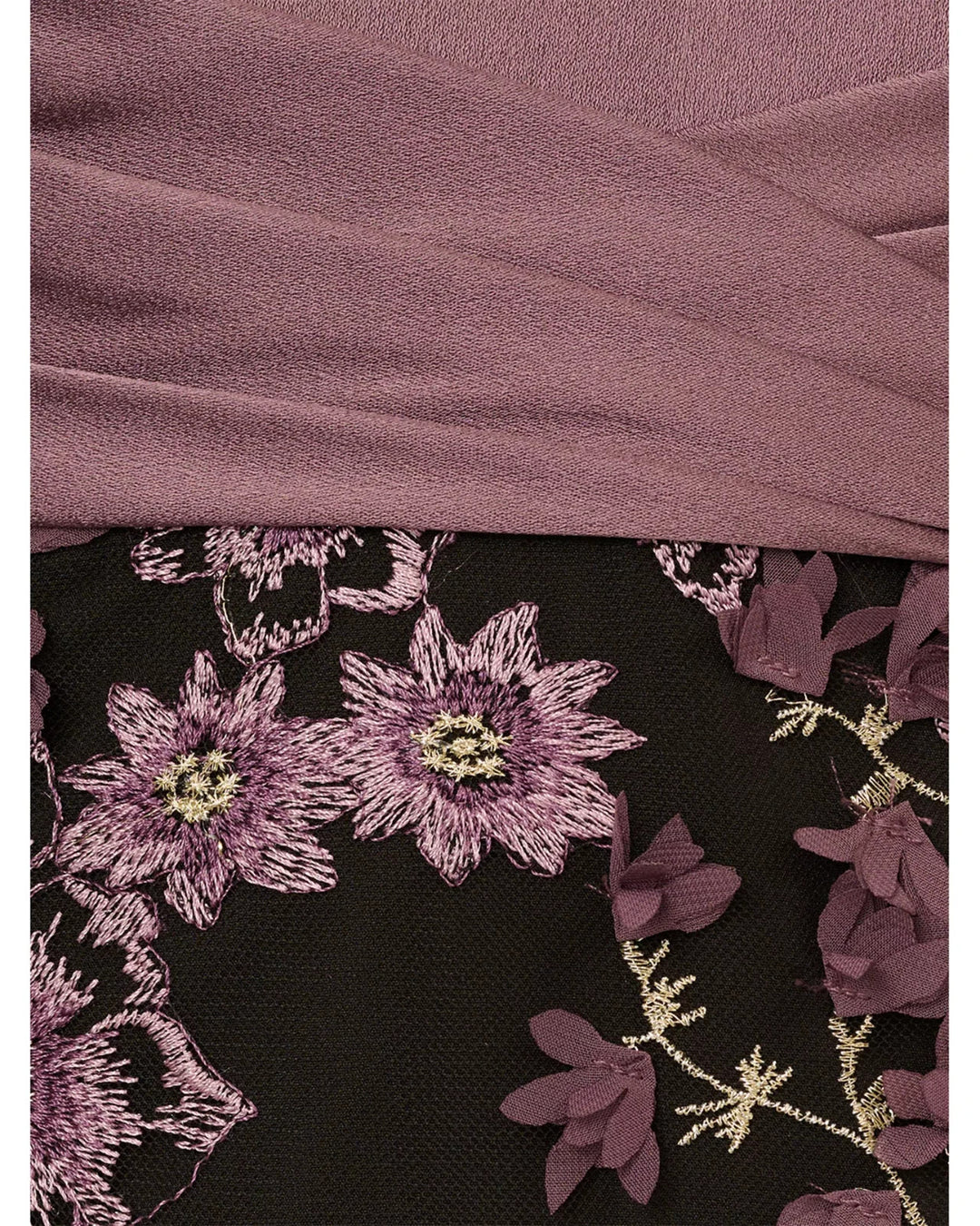 Aidan Mattox Embroidered Gown MSRP $450
