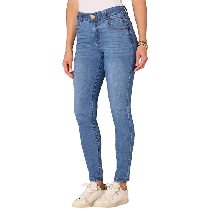Democracy Petite "Ab" solution Mid-Rise Jeggings MSRP $78