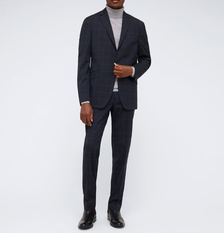 Kenneth Cole Reaction Techni-Cole Stretch Suit MSRP $395