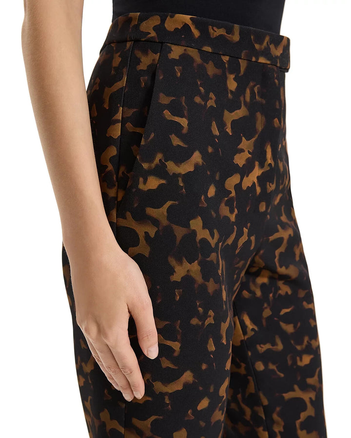 Theory Tortoiseshell Cropped Slim Pants MSRP $325