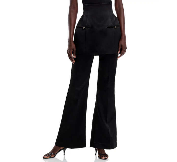A.W.A.K.E. MODE Layered Skirt Trousers MSRP $1125