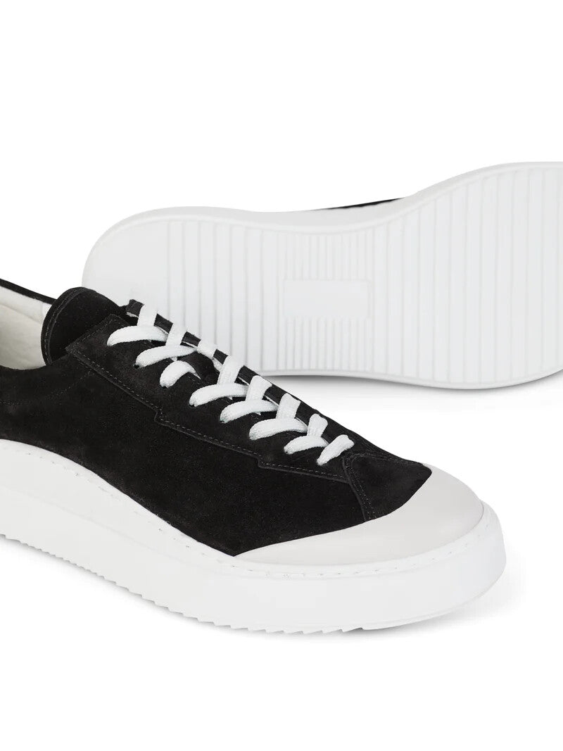 The Rad Black Kids Men's Lobela Skate Low Top Sneakers MSRP $175