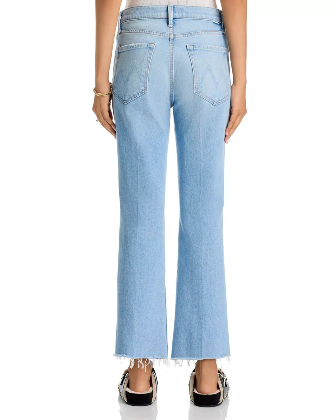 MOTHER The Tripper Flood Fray Jeans MSRP $248