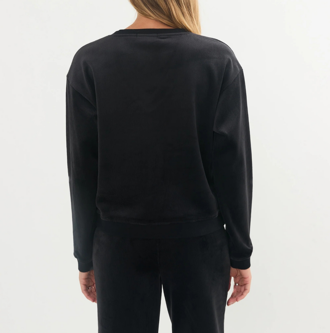 Marine Layer Velour Sweatshirt MSRP $98