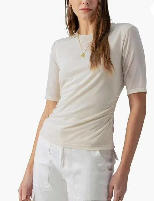 Sanctuary Half Sleeve Perfect Mesh Tee MSRP $59
