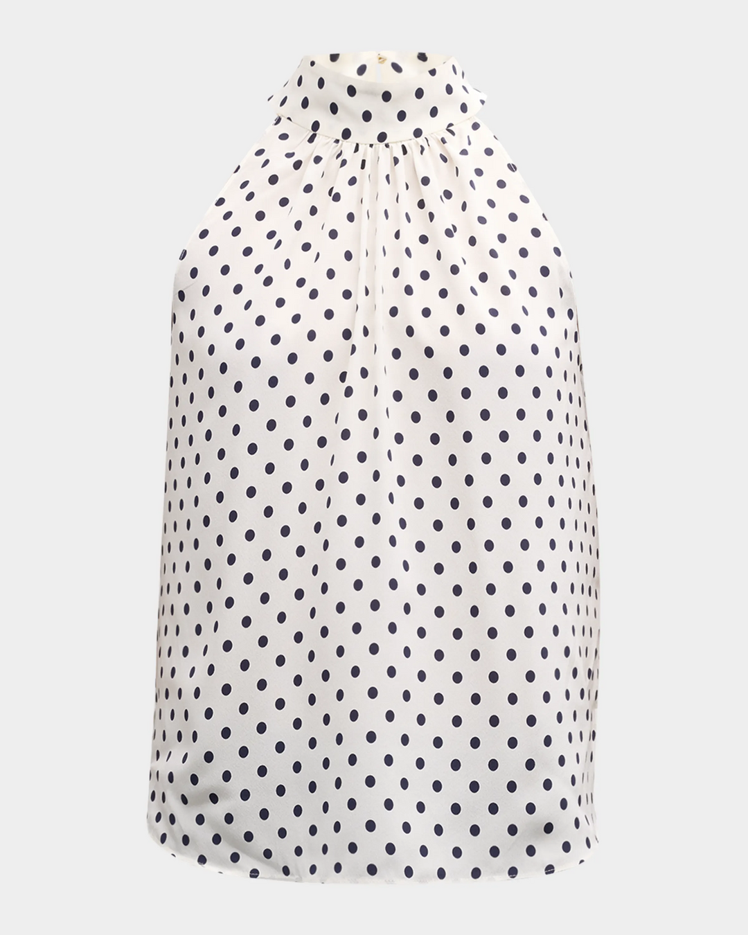 Veronica Beard Kovi Polka Dot Halter Top MSRP $348