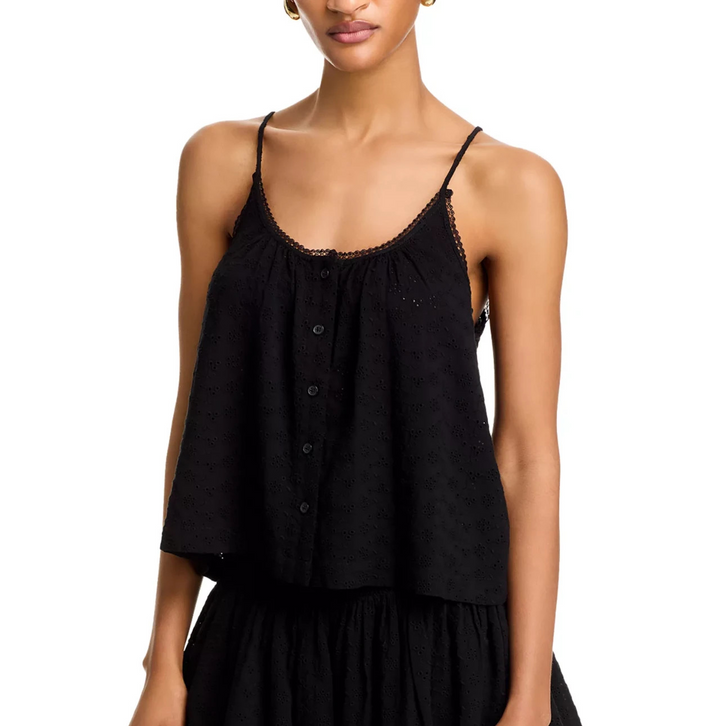 WAYF Zoe Eyelet Cami MSRP $78