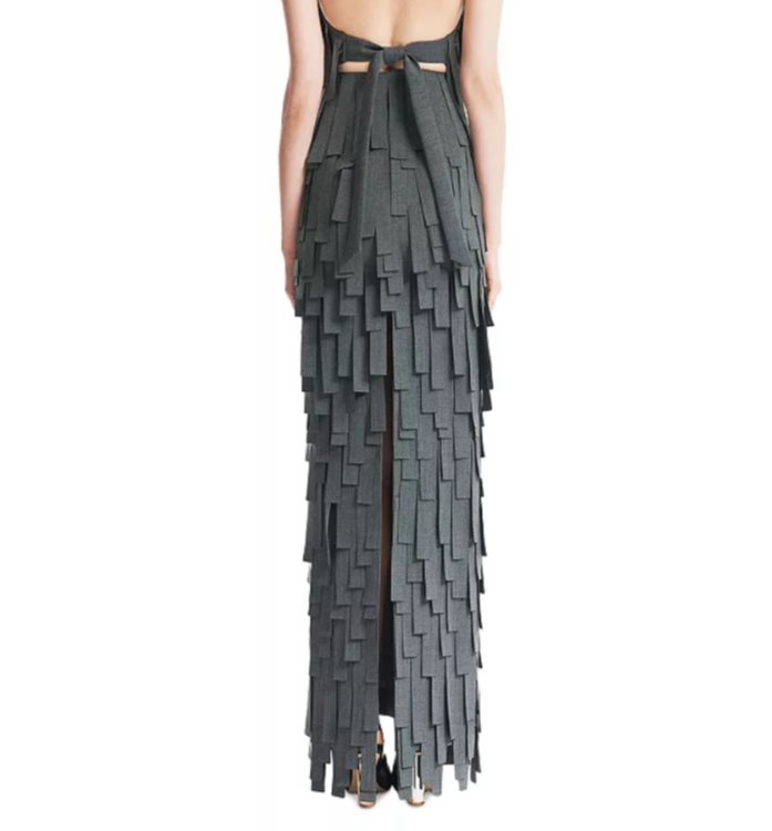A.W.A.K.E. MODE Multi Rectangle Maxi Skirt MSRP $1360