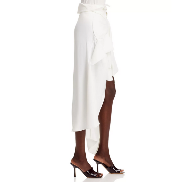 A.W.A.K.E. MODE Deconstructed Sleeve Belt Skirt MSRP $650