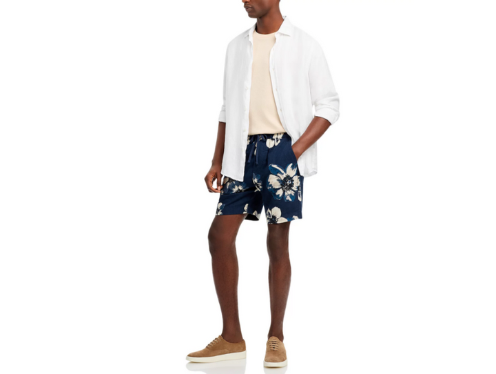 Vince Blossoms Printed Shorts MSRP $225