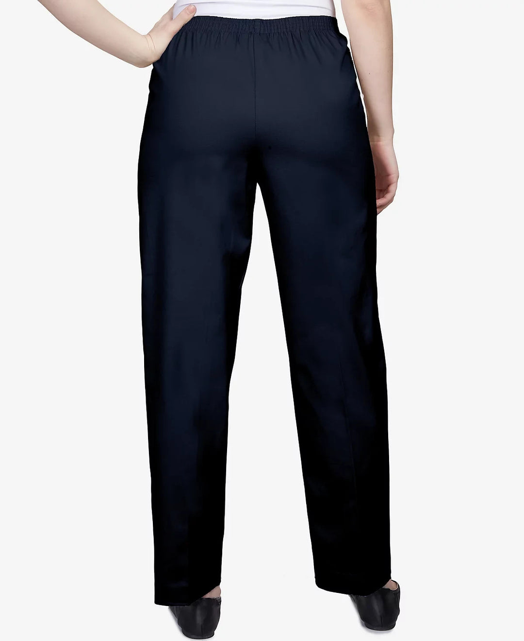 Alfred Dunner Classics Twill Pull-On Pants MSRP $44