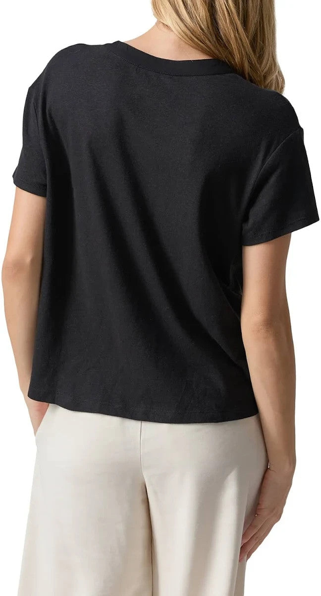 Sanctuary Women's Easy Breezy Peasant T-Shirt MSRP $49