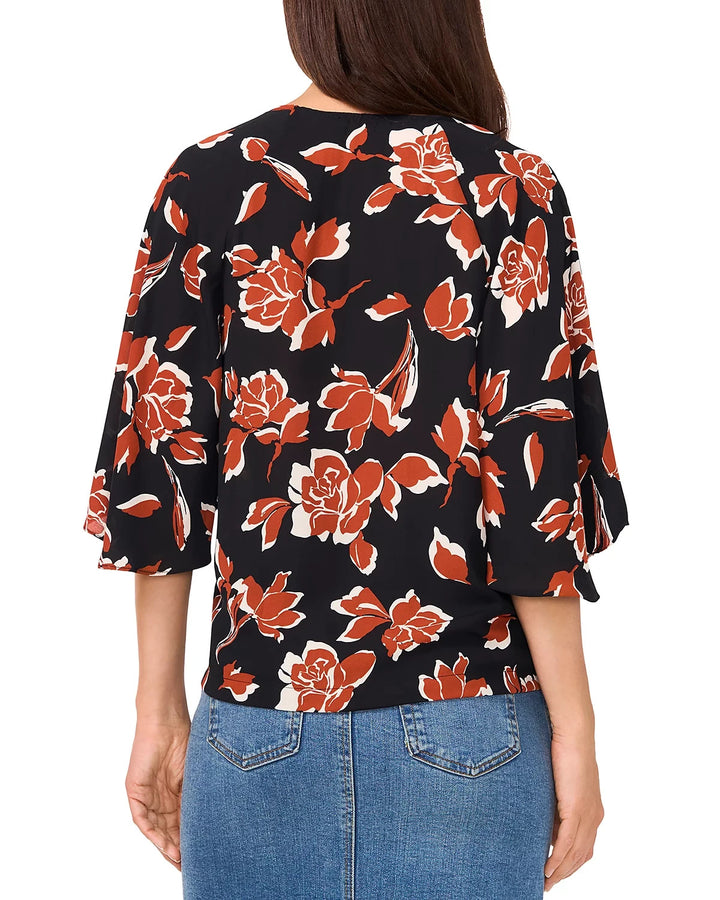 VINCE CAMUTO Tie Neck Top MSRP $79