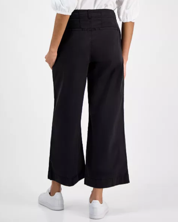 BOSS Tahiana High-Rise Wide-Leg Pants MSRP $138