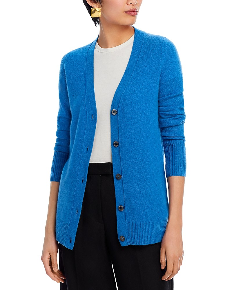 C by Bloomingdale's Cashmere Grandfather Cardigan MSRP $188