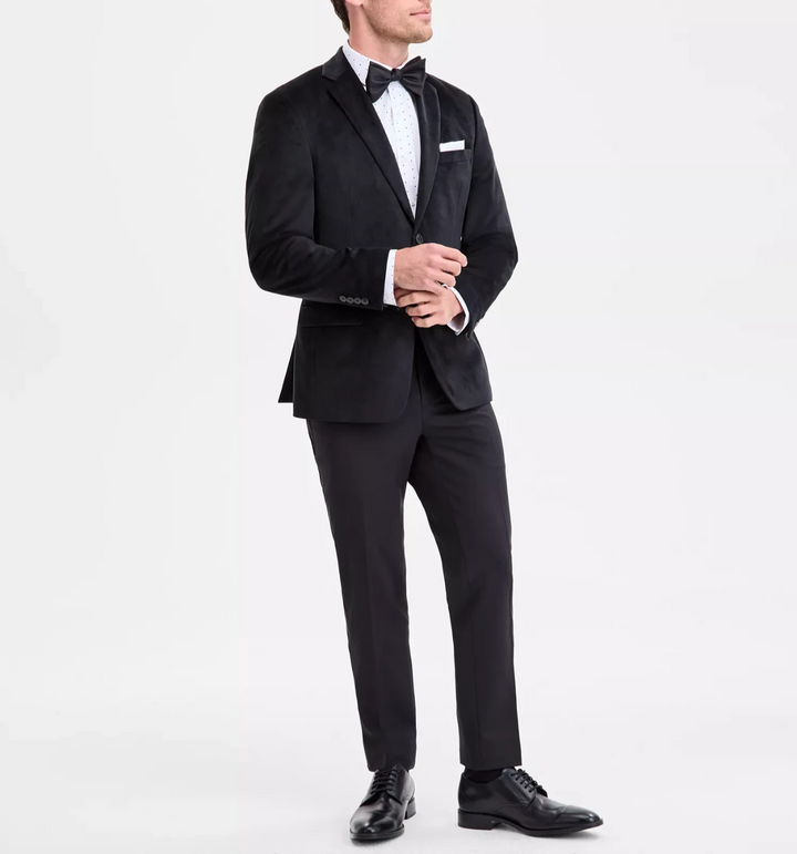 Bar III Men's Slim-Fit Velvet Sport Coat MSRP $295