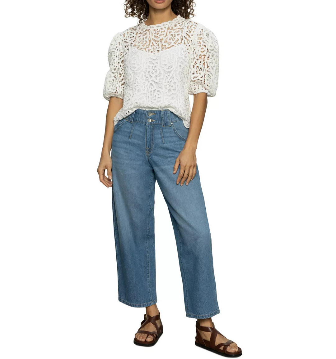 Sanctuary  Side Car Barrel Faded Jeans MSRP $139