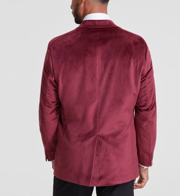 Michael Kors Men's Classic-Fit Velvet Sport Coat MSRP $295