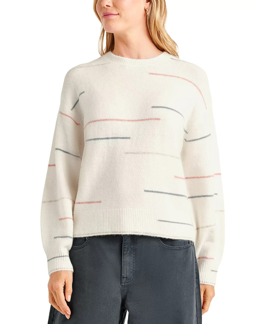 Splendid Quinn Striped Sweater MSRP $158