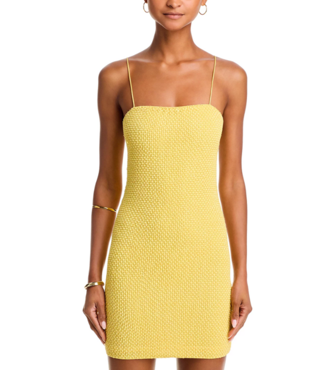 Alice and Olivia Fifi Embellished Mini Cami Dress MSRP $595