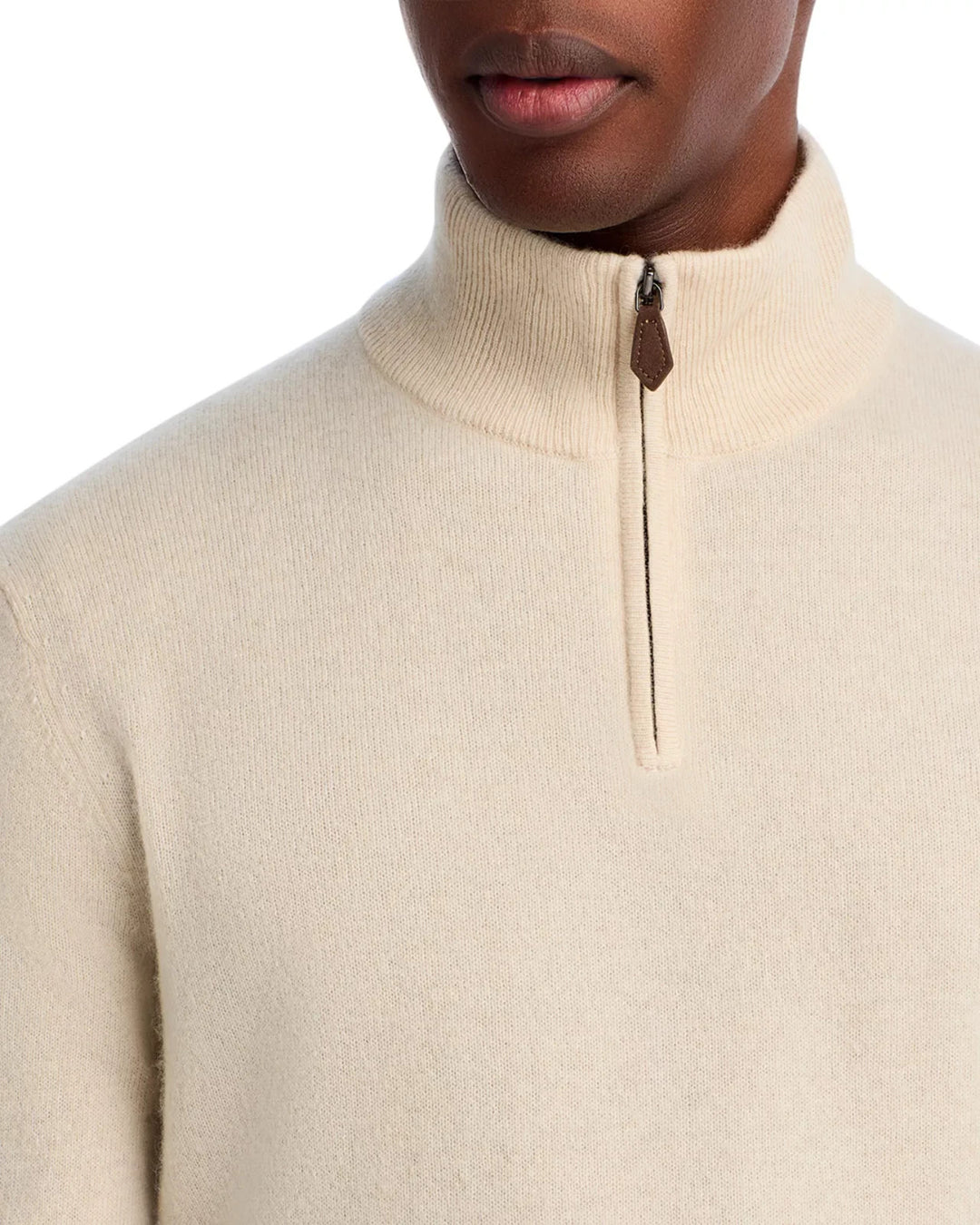 The Men's Store at Bloomingdale's Cashmere Half-Zip Sweater MSRP $228