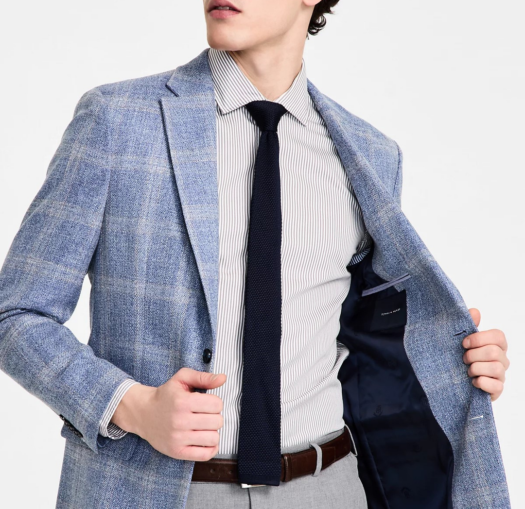 Tommy Hilfiger Men's Modern-Fit Sport Coat MSRP $295