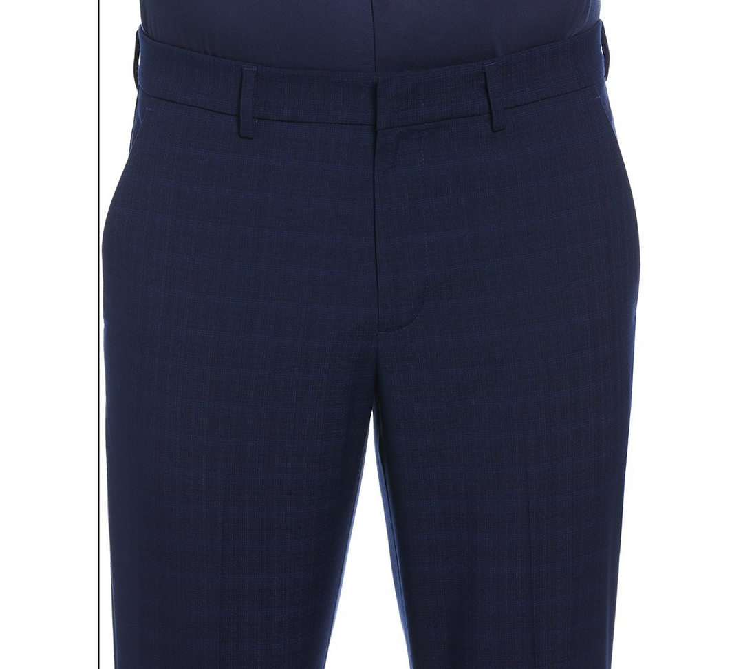 Perry Ellis Portfolio Mens Modern-Fit Pattern Dress Pant MSRP $95