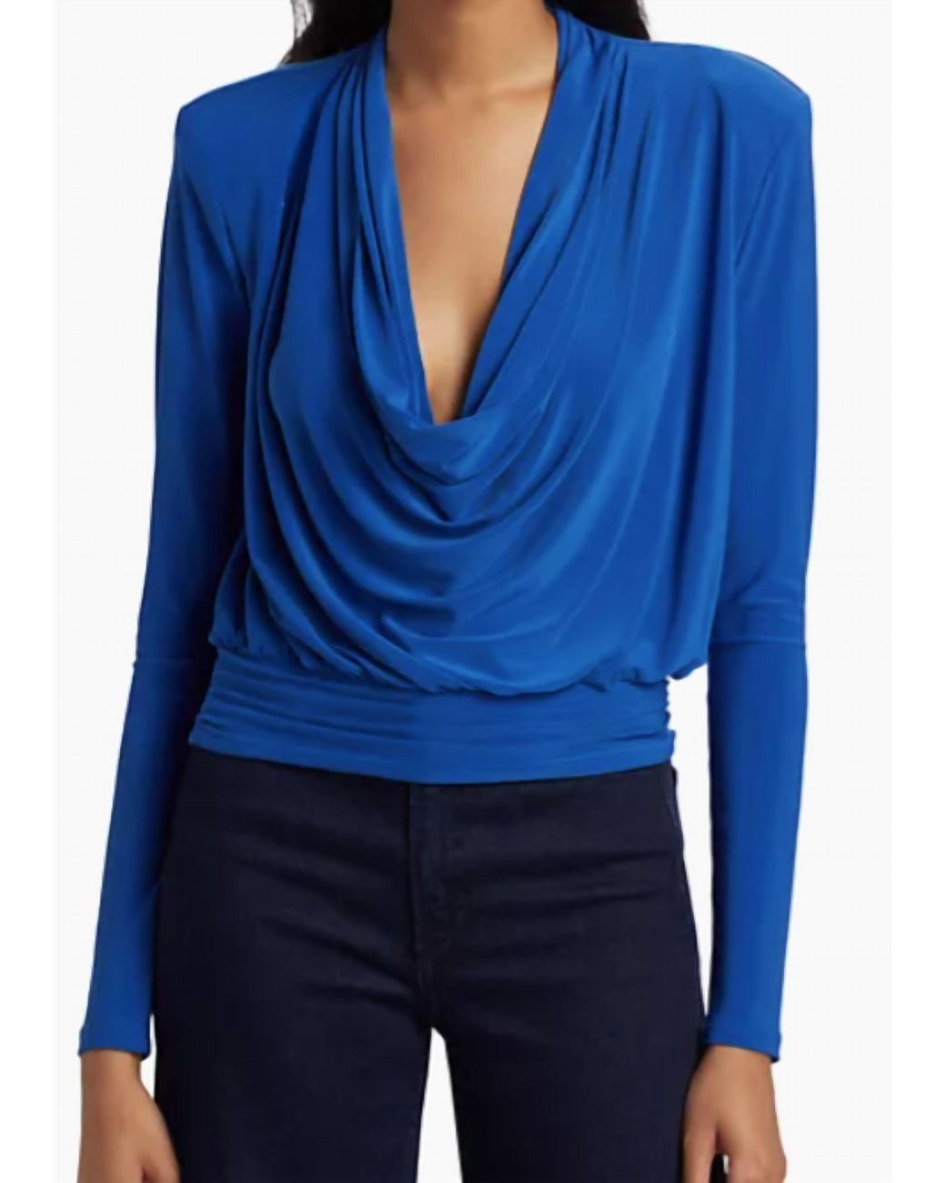 Ramy Brook Eden Cowlneck Top MSRP $295