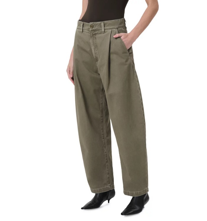 AGOLDE Danika Pleated Balloon Chinos MSRP $228