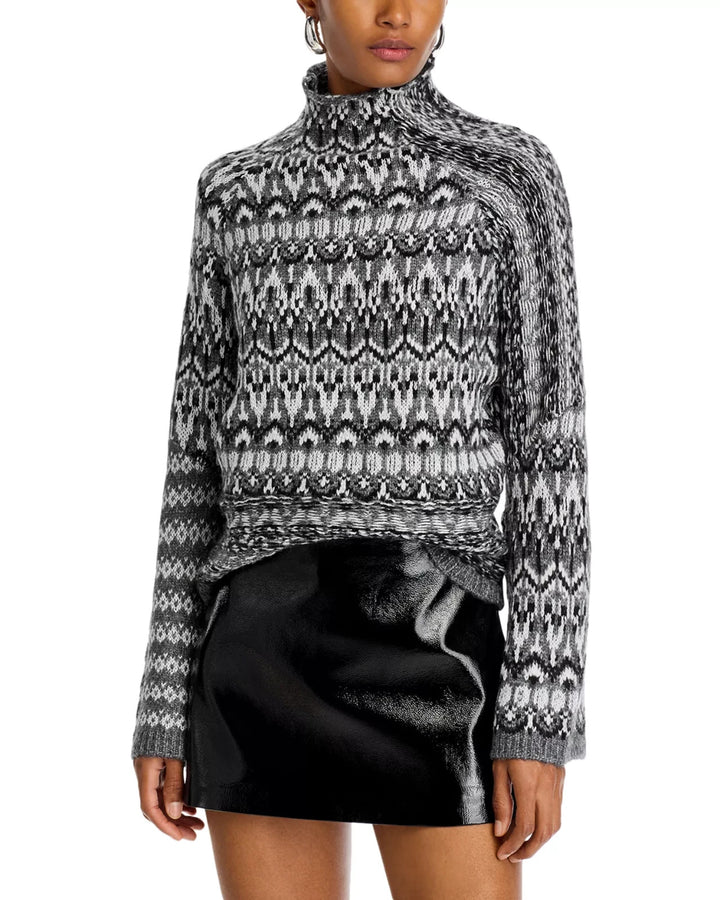STEVE MADDEN Indie Funnel Neck Sweater MSRP $89