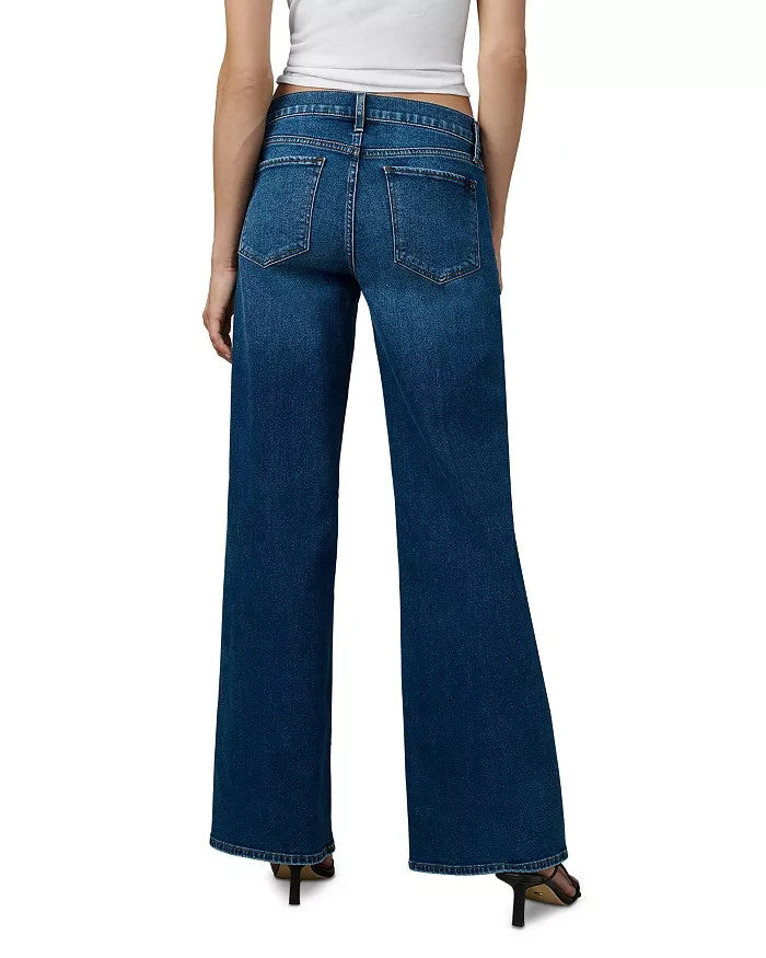 Joe's Jeans The Lou Lou Low Rise Wide Leg Jeans MSRP $188